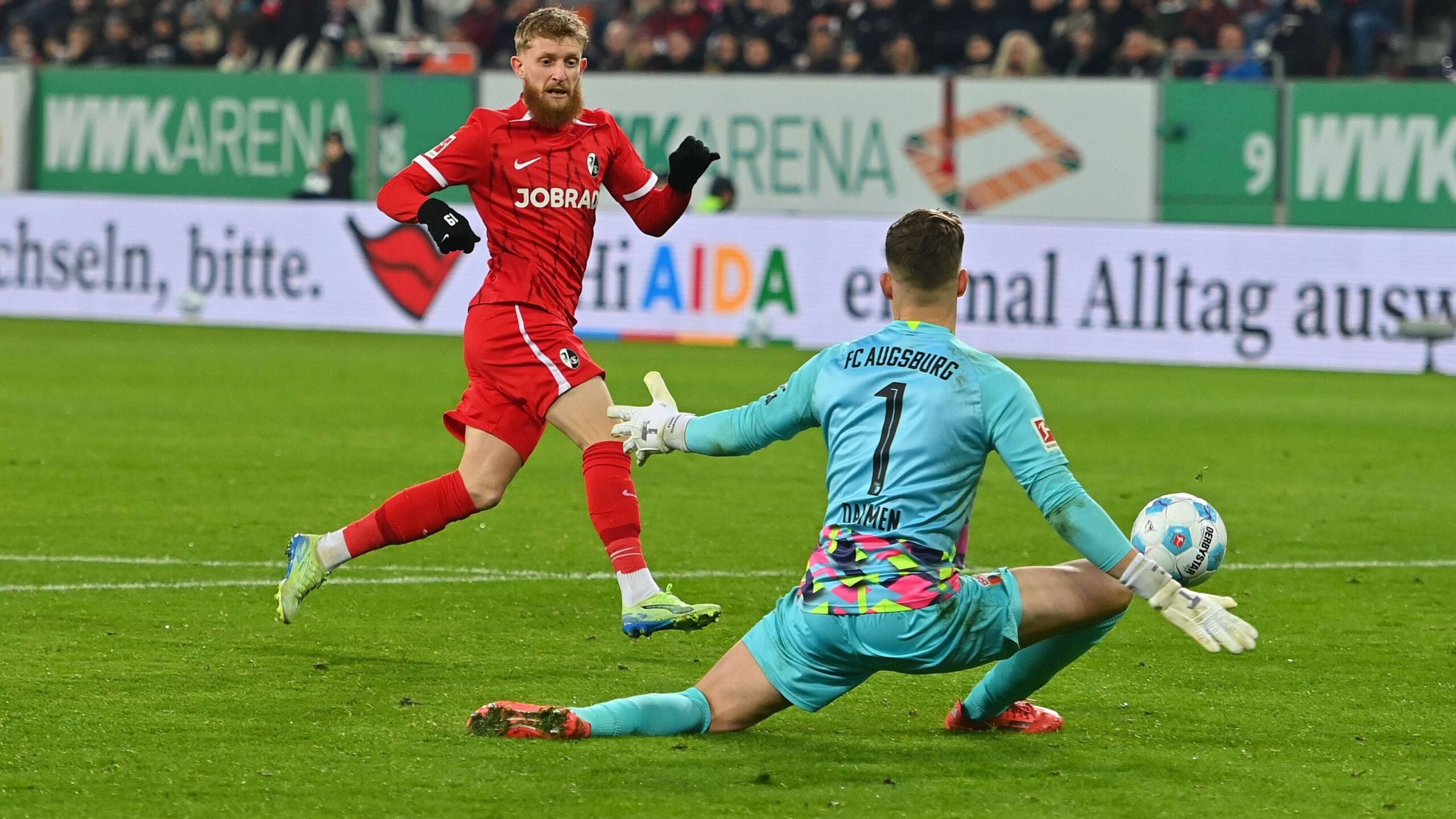 Überragend gehalten FCAKeeper Dahmen überholt Hitz GOALRADAR