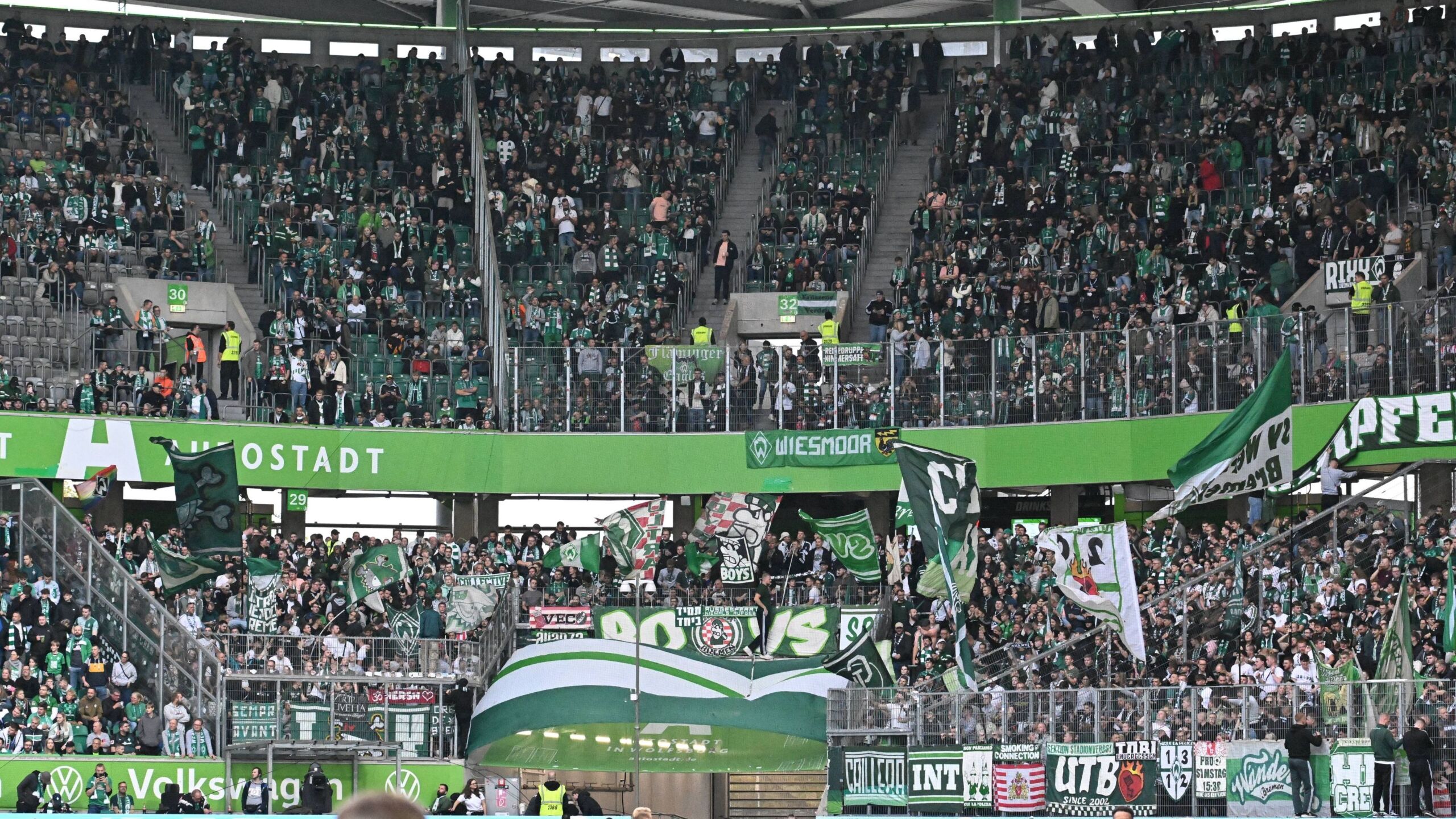 WerderFans in Wolfsburg Da gucken wir genau hin GOALRADAR