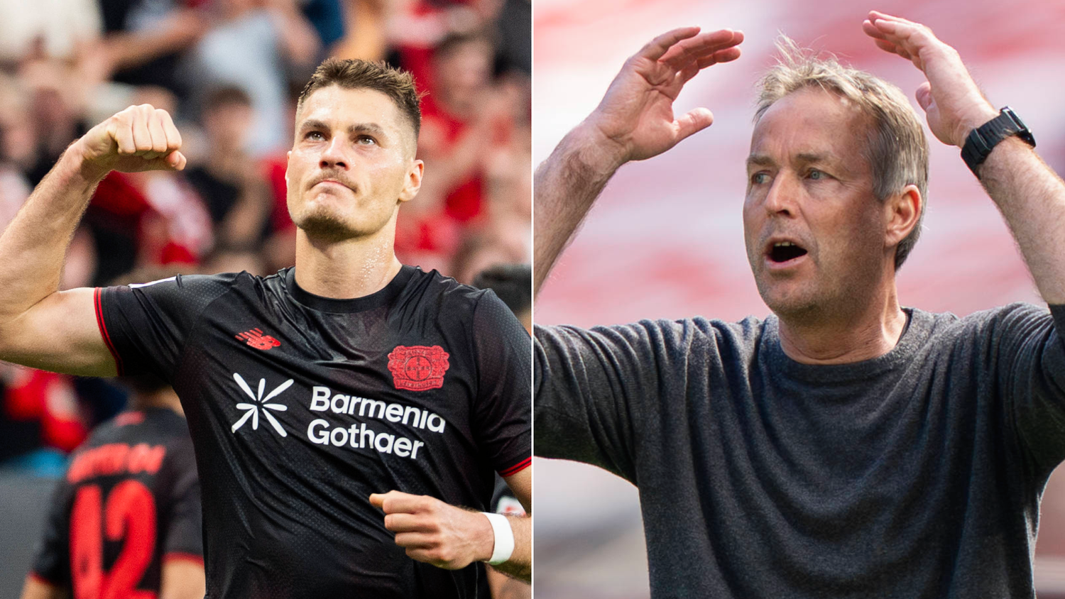 Bayer und Hjulmand vor Endspiel gegen VfB Kampf gegen die Wundertüte GOALRADAR