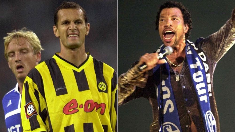 Als Lionel Ritchie das erste Tor in der SchalkeArena schoss GOALRADAR